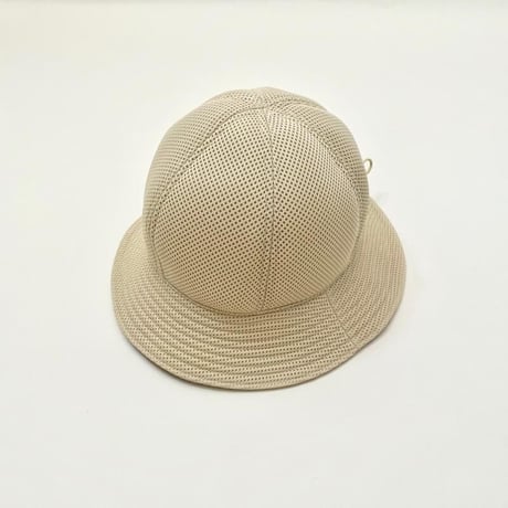 【 MOUN TEN. 22SS】double russell mesh metro hat  "ハット” / beige