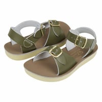 【 Saltwater Sandals 】 海でも履けるソルトウォーターサンダル  "Surfer"  / オリーブ / 16 - 22.5cm
