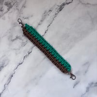 Paracode wide strap two tone(green x brown)