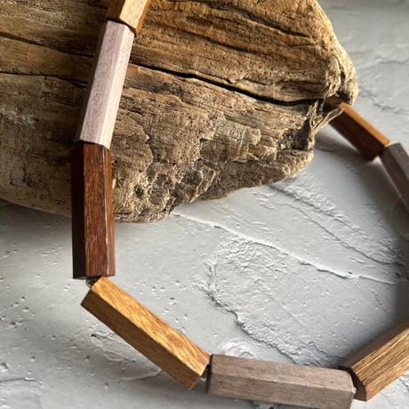 Hexagonal Tree necklace