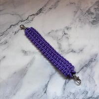 Paracode mobile strap wide （purple)