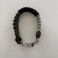 Paracode mobile strap mini (light gray・black・khaki)