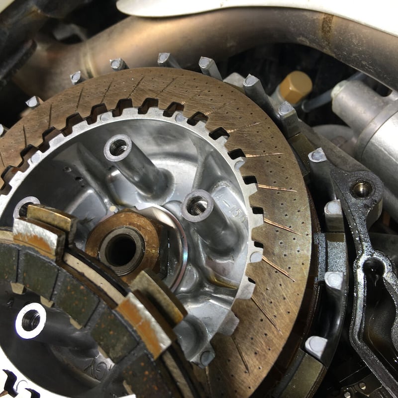 TLR200.TL125.等用 溝切り面出し加工済み クラッチプレートセット
