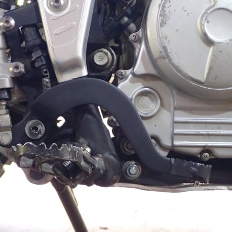 バカデカステップ(セロー250、トリッカー用)・先っちょ・ツアラー向け 30mmダウンブレーキアーム