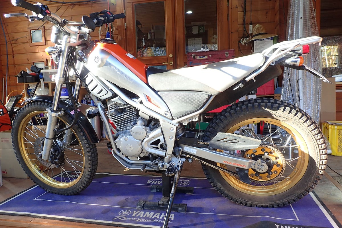 セロー250 トリッカー ノリフミマフラー ROCKET4 ステンレス セロー250