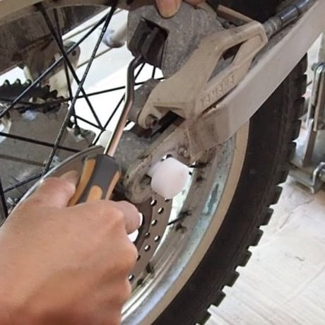 ホイール装着アシストツール　1.カブ等径12mm車用　2.セロー等径15mm車用　3.トラ車等R17mmFネジ目18mm車用(金具無し)
