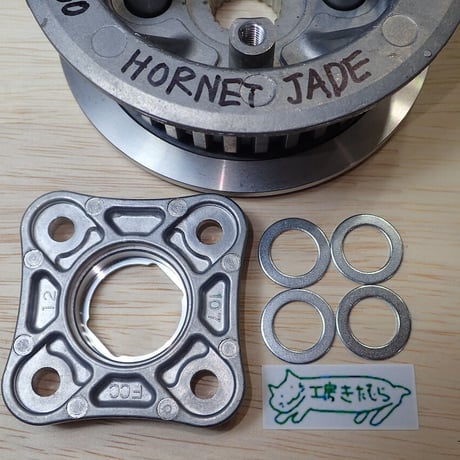 HORNET250.JADE.CBR250 (MC14.17.19.22).バイアルスTL125.等用 SPクラッチリフタープレート