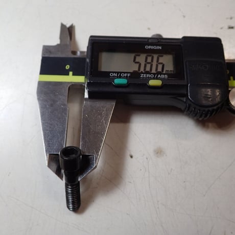 ブレーキテックマスター(BRAKTEC)用レバー取り付け ボルトナット セット　64チタン製