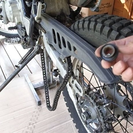 ホイール装着アシストツール　1.カブ等径12mm車用　2.セロー等径15mm車用　3.トラ車等R17mmFネジ目18mm車用(金具無し)