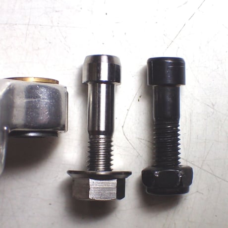 ブレーキテックマスター(BRAKTEC)用レバー取り付け ボルトナット セット　64チタン製