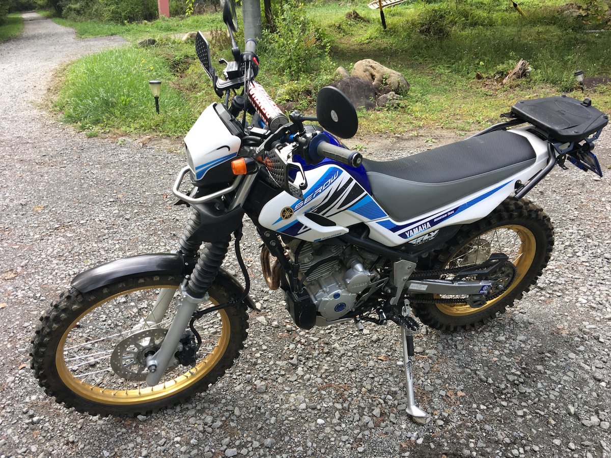 セローXT用キャブ車用ガソリンタンク(トリッカー用に加工済み)