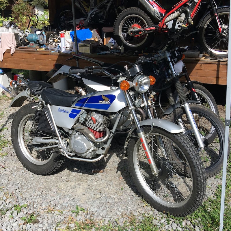 HONDA FTR(223).SL230.XR230.TLR200.TL125.イーハトーブT