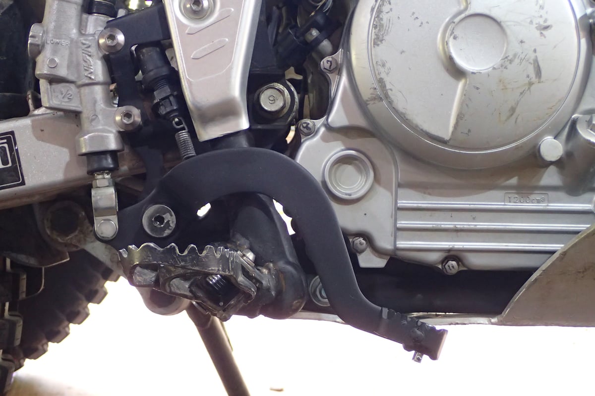 トリッカー セロー250 ワイドバックステップ＆ペダル類セット //レアル