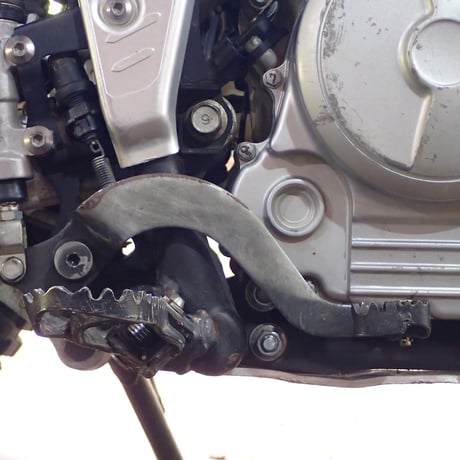 バカデカステップ(セロー250、トリッカー用)・先っちょ・ツアラー向け 30mmダウンブレーキアーム