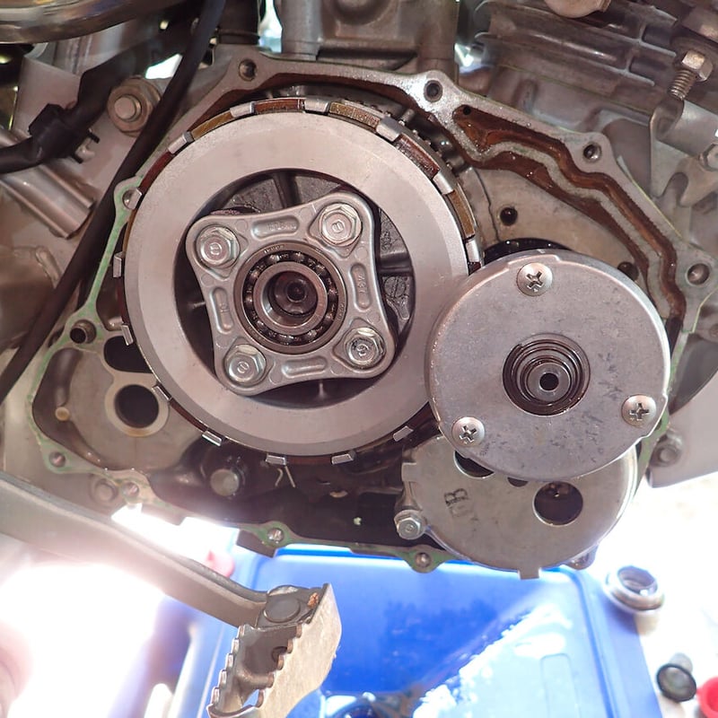 ⭐︎ ホンダ　FTR 223 クラッチ交換済 ☆ホンダ FTR223クラッチ交換☆ | motorcycle service FASTERのブログ