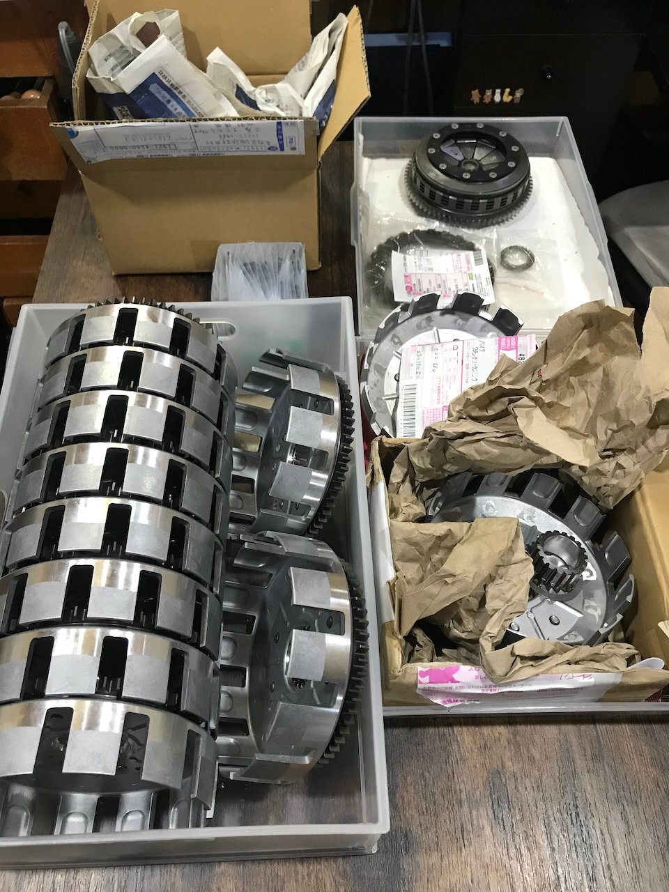中古　ミタニ最強クラッチ板一式　モンテッサコタ4rt、rtl260f 中古 ミタニ最強クラッチ板一式 モンテッサコタ4rt、rtl260f