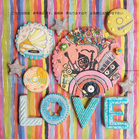 i love you cookies