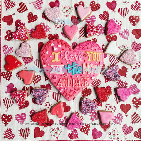i love you cookies
