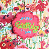 Happy birthday cookie2