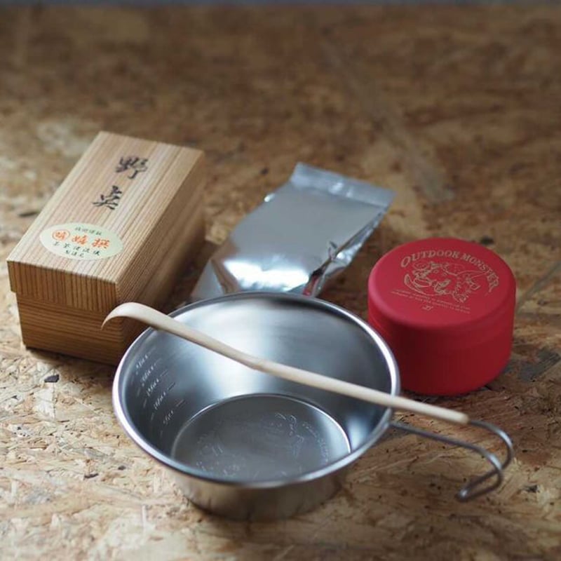 OUTDOOR 野点Set #オソトデオマッチャ 抹茶 お点前セット | アウトドア