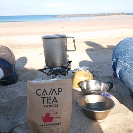 CAMP TEA  MORI & MINT & WA KOUCHA キャンプティー　緑茶、ミント、和紅茶