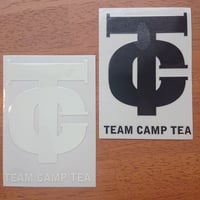 TEAM CAMP TEA CTマーク　カッティングステッカー