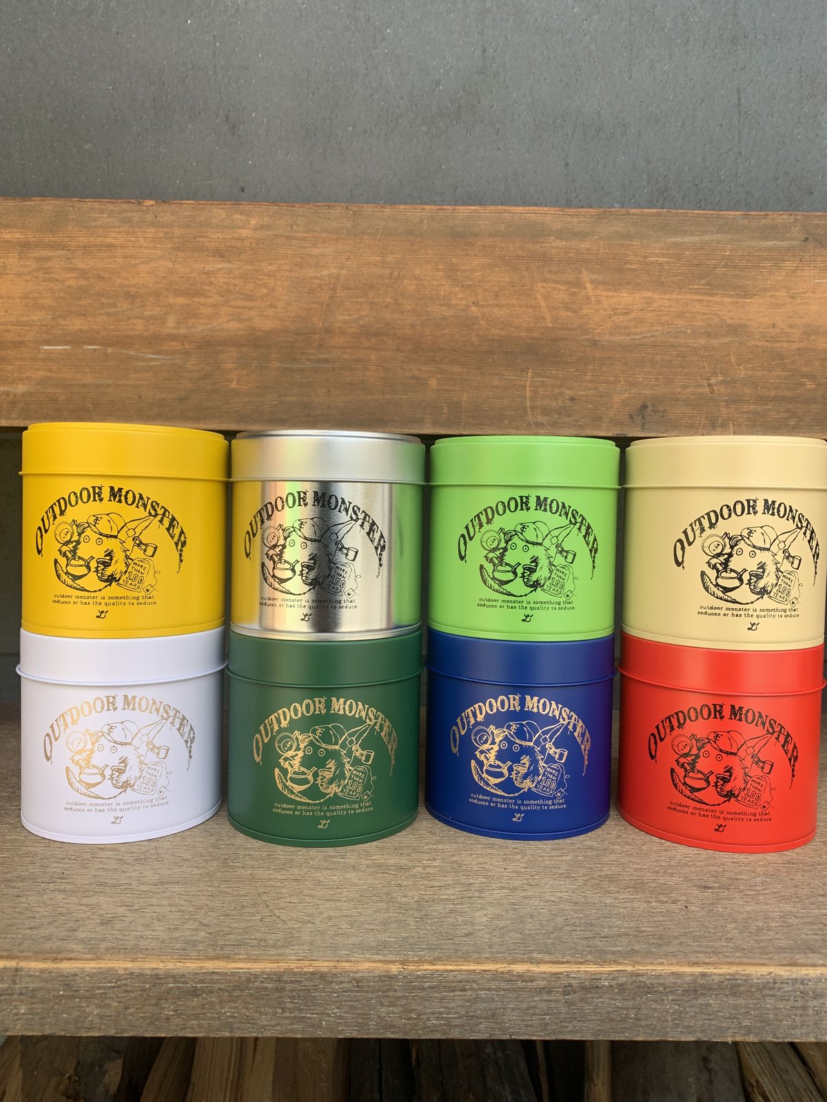 outdoormonster TEA BOY 茶缶 Basic color