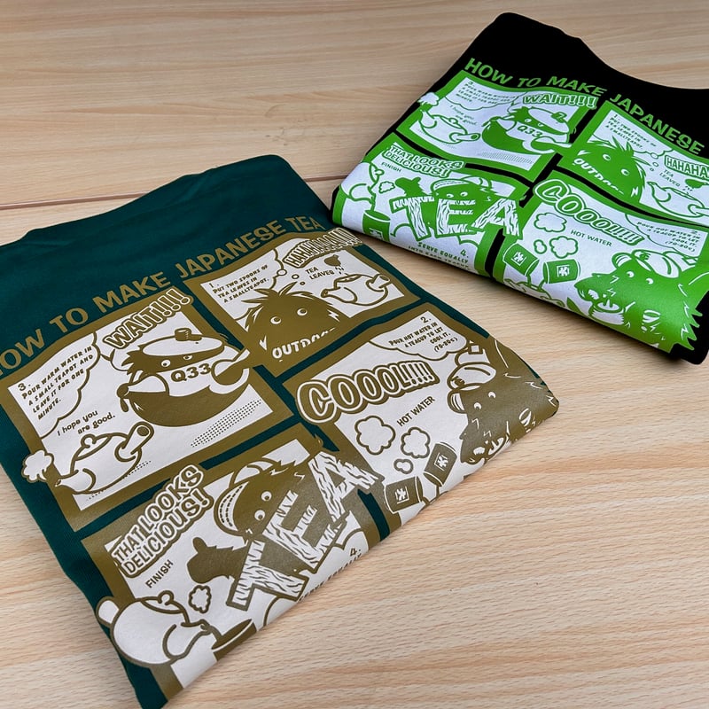 How to make Green Tea 大島園ODMスウェット | アウトドアモンスターT