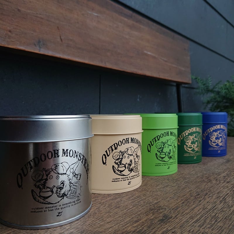 outdoormonster TEA BOY 茶缶 Basic color | アウトドアモン
