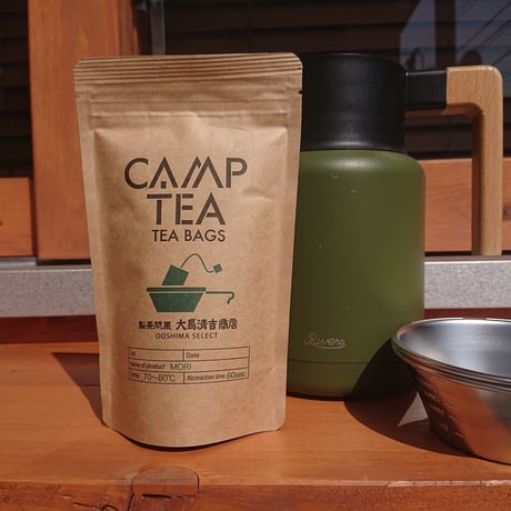 CAMP TEA  MORI & MINT & WA KOUCHA キャンプティー　緑茶、ミント、和紅茶