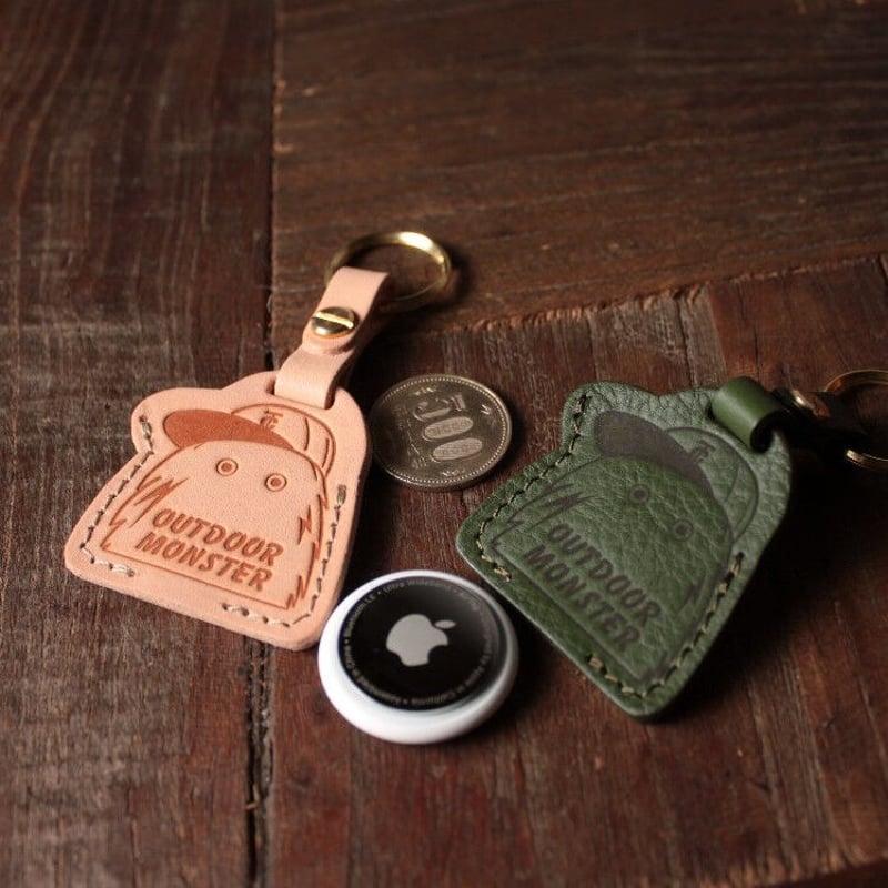 CAMP TEA MONSTERレザーキーカバーホルダー | アウトドアモンスター
