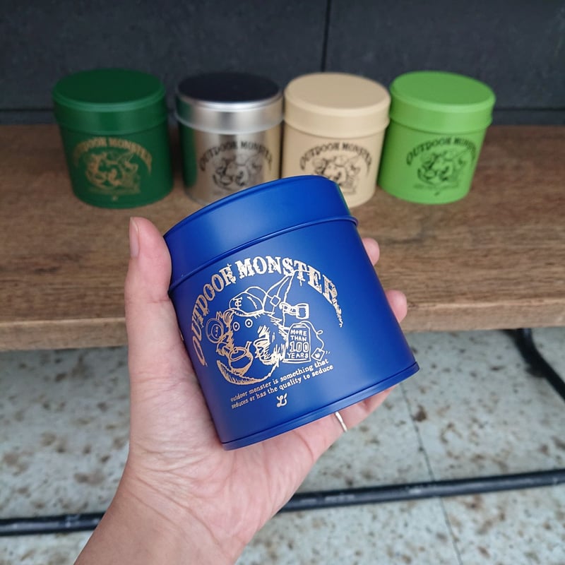 outdoormonster TEA BOY 茶缶 Basic color | アウトドアモン
