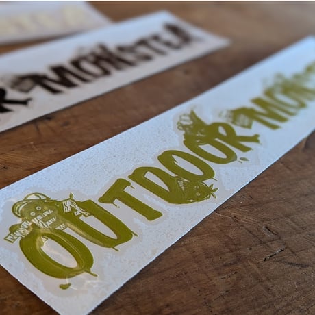 OUTDOORMONS“TEA”カッティングステッカー