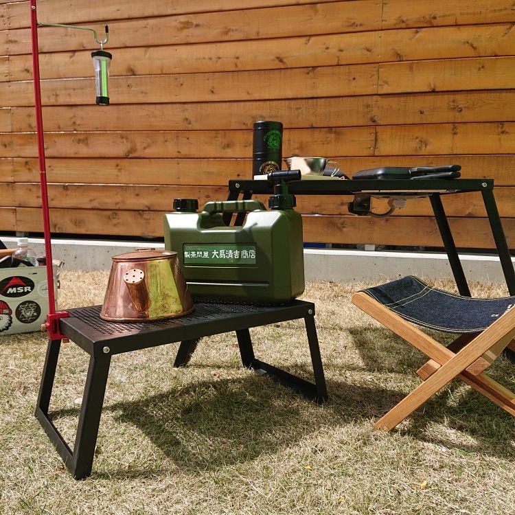 【予約販売】本 MINI Auvil TABLE 製茶問屋大島 アウトドアモンスターTEABOY | その他
