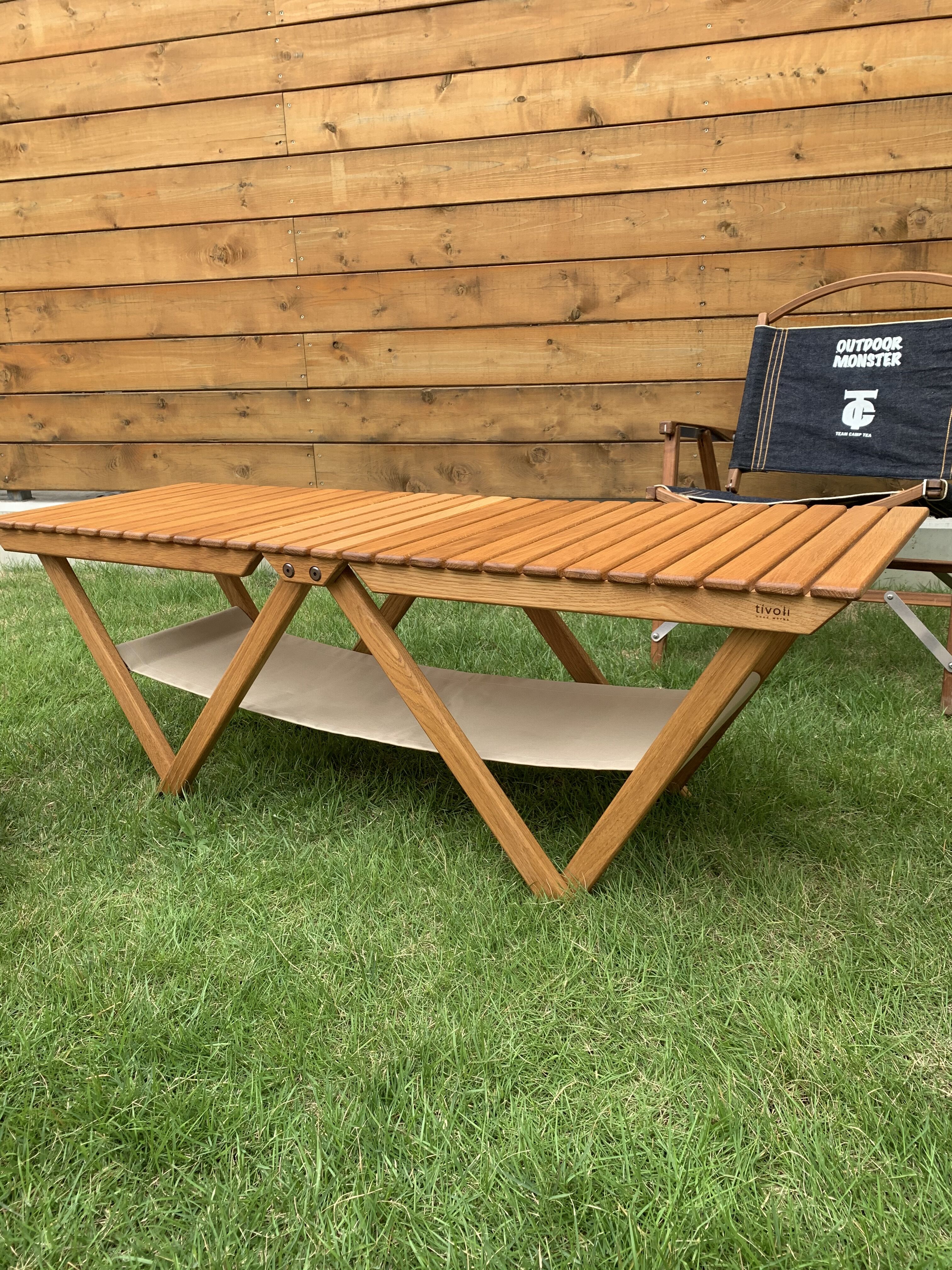 tivoli wood works/W Table 受注生産品3か月以上 | アウトドアモンス