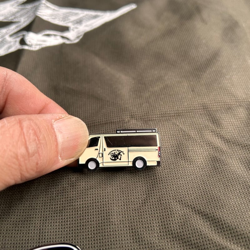 ODM 大島園バージョン ピンバッチ | アウトドアモンスターTEABOY 製茶