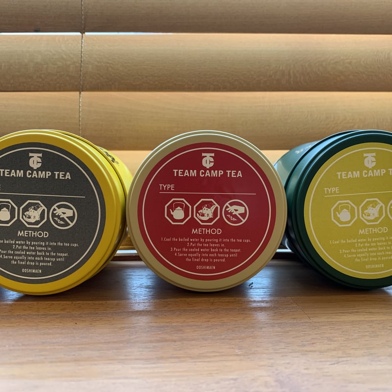 Teaboy 缶トップステッカー 6色セット | アウトドアモンスターTEABOY