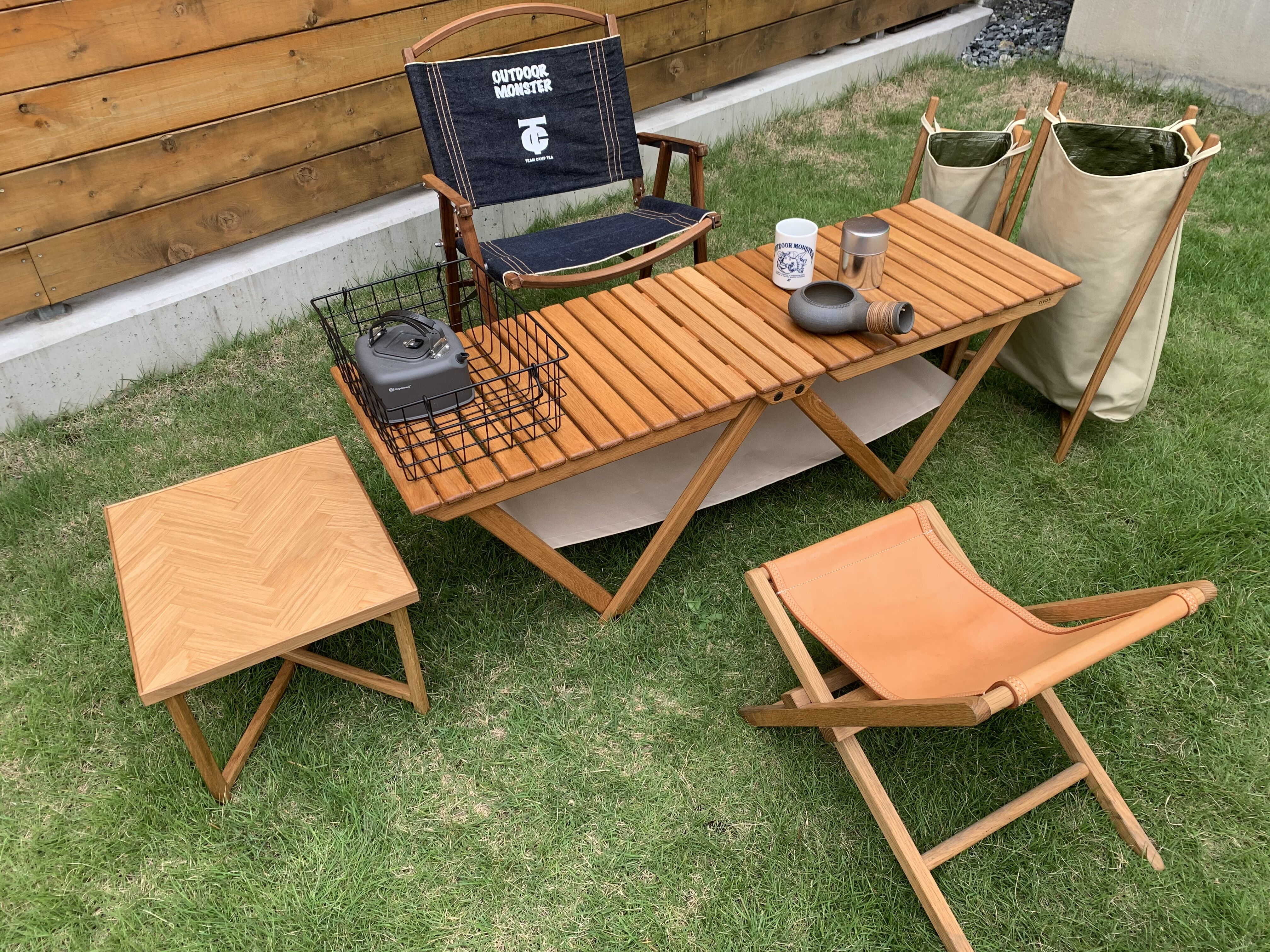 tivoli wood works/W Table 受注生産品3か月以上 | アウトドアモンス