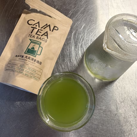 【CAMP TEA】ふるふる緑茶