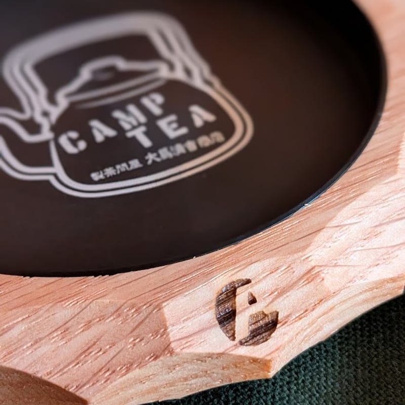 asimocrafts×大島園】 別注 a_tray90 CAMP TEAやかん | アウ