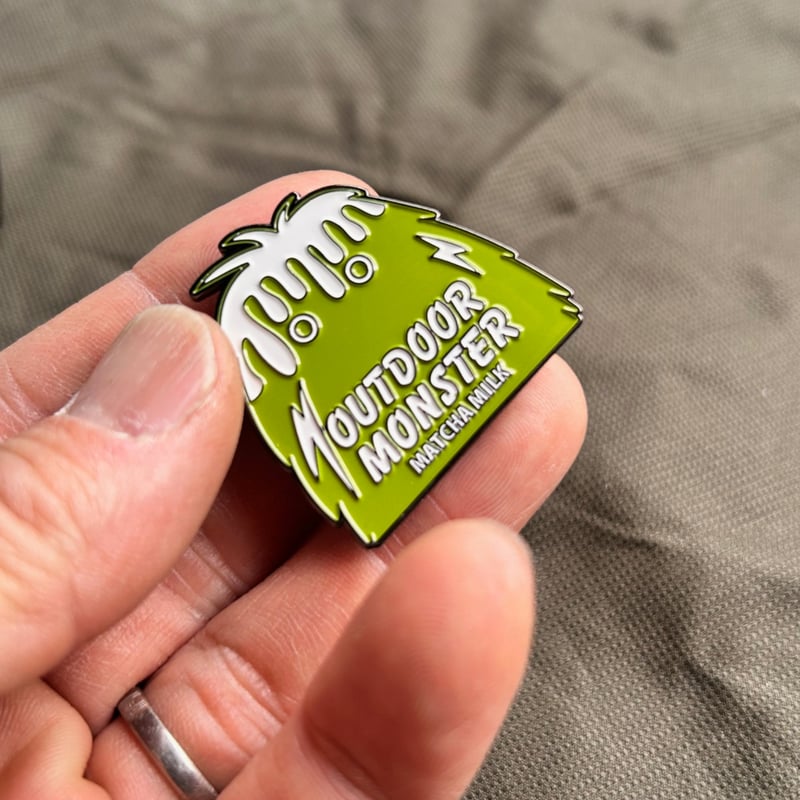 ODM 大島園バージョン ピンバッチ | アウトドアモンスターTEABOY 製茶