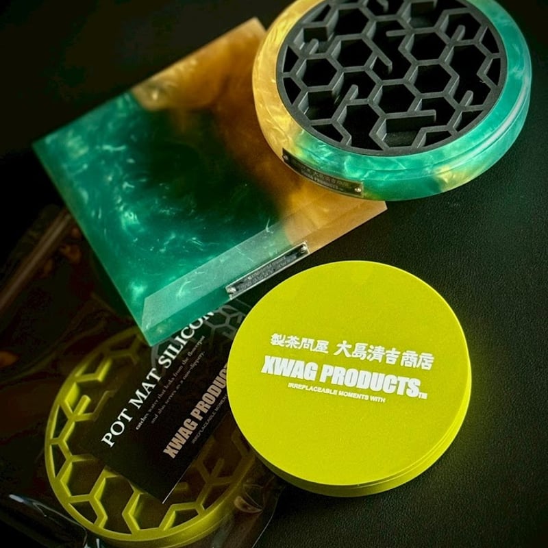 XWAG PRODUCT×大島園】X-TAGE ALL RESIN Yellow/Green