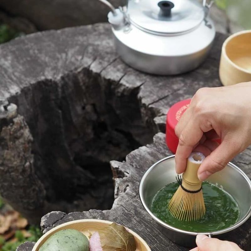 OUTDOOR 野点Set #オソトデオマッチャ 抹茶 お点前セット