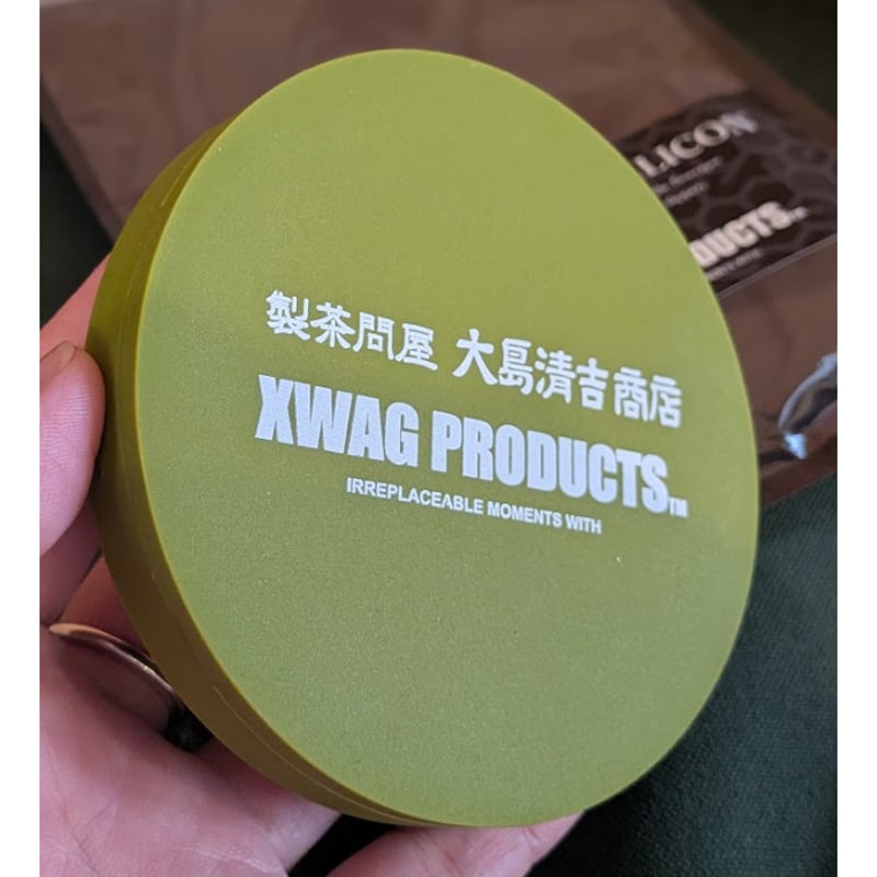 XWAG PRODUCT×大島園】別注Green POT MAT SILICON | アウト