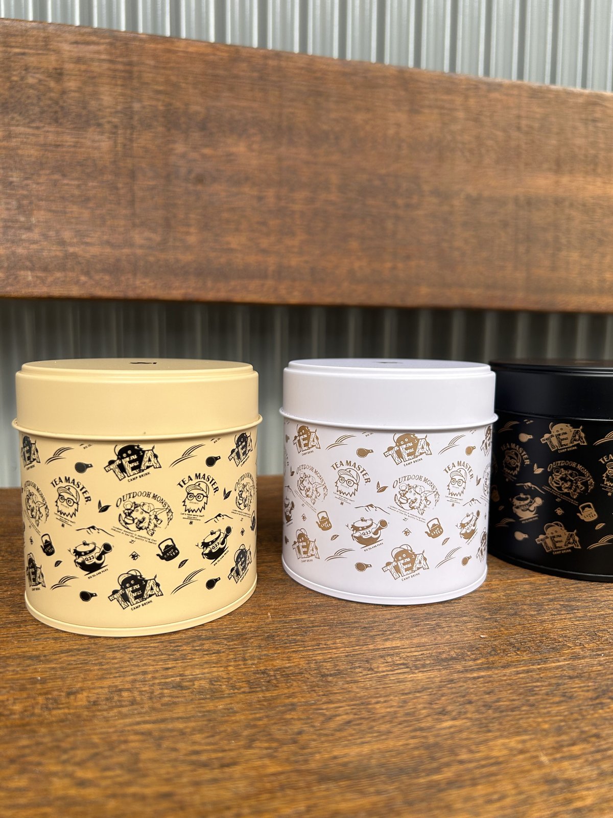 TEA BOY 茶缶 総柄バージョン | アウトドアモンスターTEABOY 製茶問屋