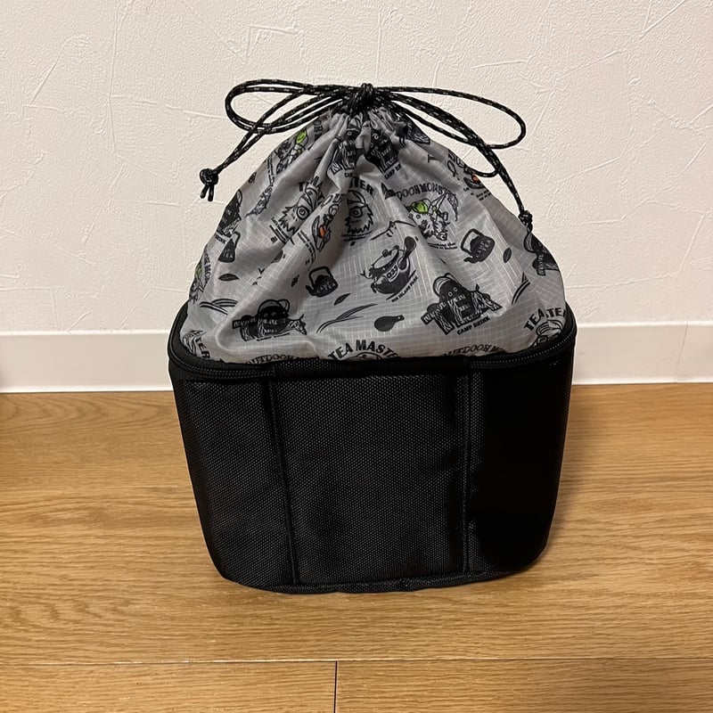 TABIBUKURO旅袋 大BLACK | アウトドアモンスターTEABOY 製茶問屋大島清
