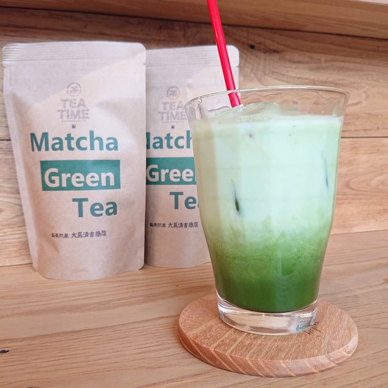 間違いない「抹茶グリーンティー粉末」120g抹茶ミルクのもと
