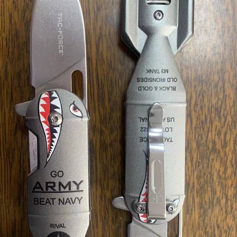 ARMD SHARK バタフライナイフ オレンジ ARMD SHARK バタフライナイフ オレンジ