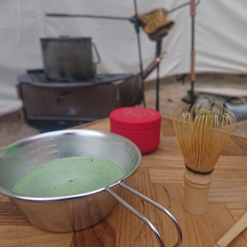 OUTDOOR 野点Set #オソトデオマッチャ 抹茶 お点前セット | アウトドア