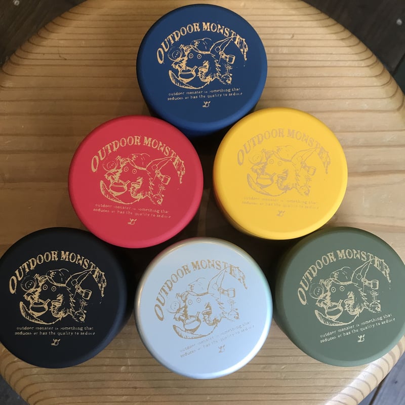 アウトドアモンスター 《TEA BOYプチ缶》マット茶缶 アウトドアモンスター 《TEA BOYプチ缶》マット茶缶